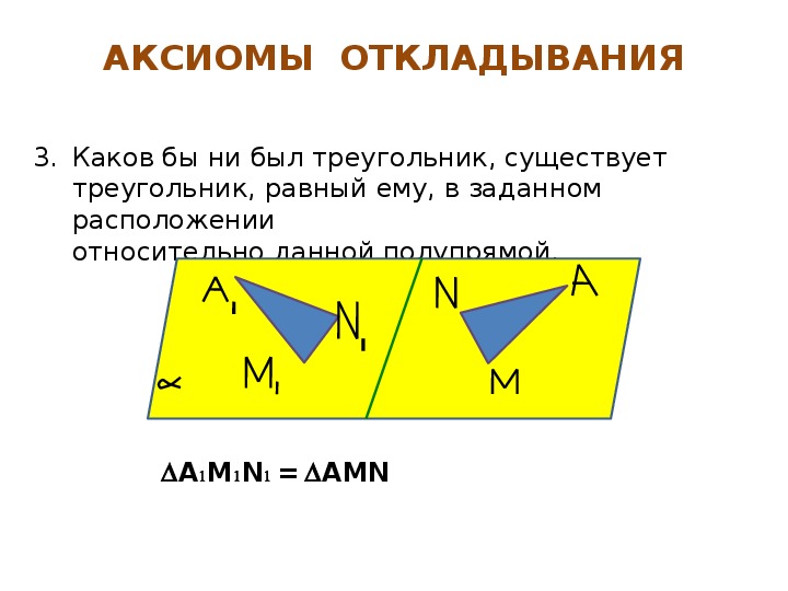 Об аксиомах планиметрии 9 класс презентация