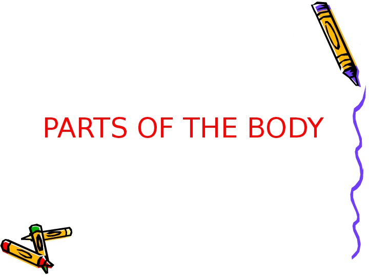 Презентация по английскому языку на тему "Части тела". 3 класс