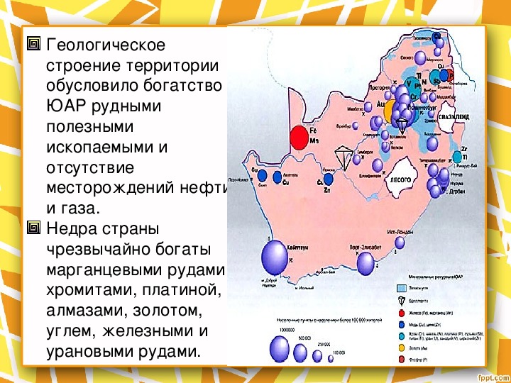 Промышленность африки презентация