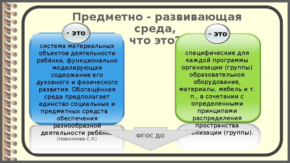 Обогащенная среда. Единство социального развития.