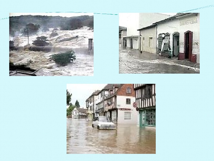 Происхождение и виды наводнений