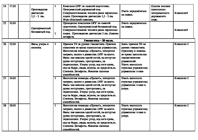 ТЕМАТИЧЕСКОЕ ПЛАНИРОВАНИЕ 8 класс