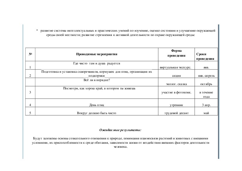 План воспитательной работы 3 класс 3 четверть школа россии