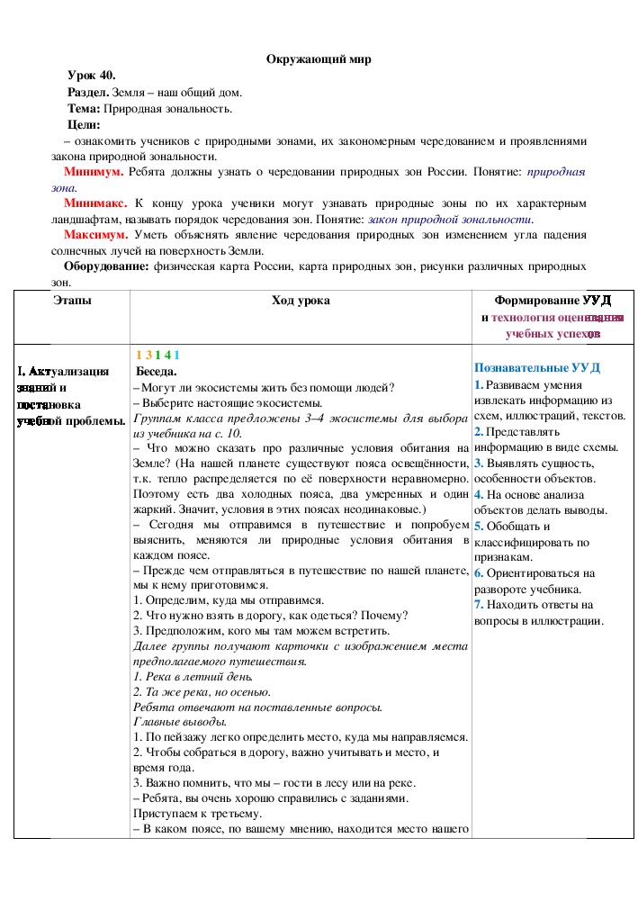 Обложка для материала Природная зональность.