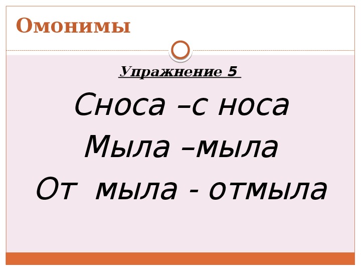 Презентация по русскому языку на тему "Омонимы" (2 класс)