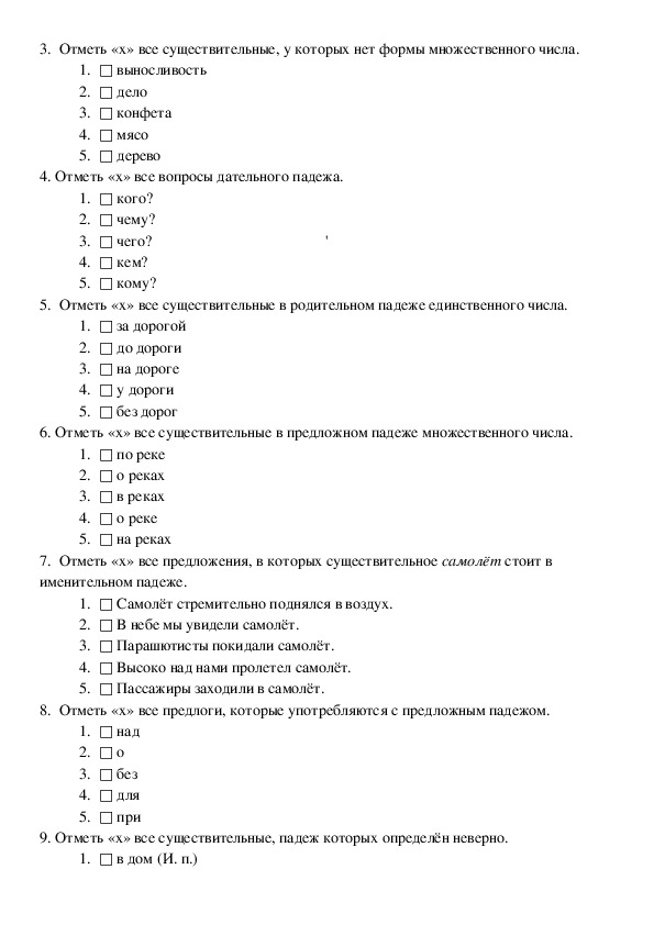 Рабочая программа по русскому языку 1 класс