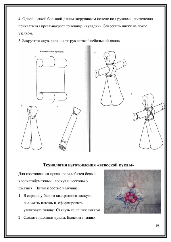 Кукла оберег крючком схема и описание