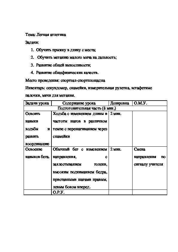 Обложка для материала Легкая атлетика