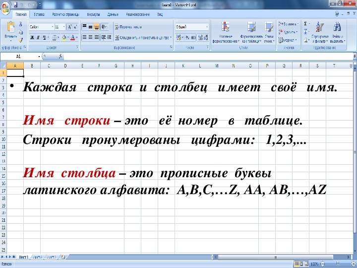 Каждая строка столбец. Имена Столбцов и строк это. Строка и столбец. Строка для имени. Заглавная строка в таблице.