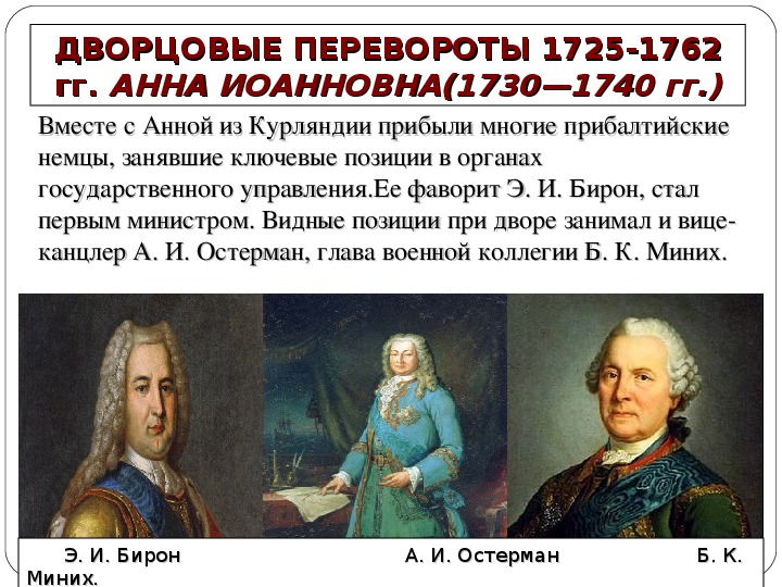 Привилегии дворян 1725 1762. Салтыков 1725-1762. Миних Фаворит Анны Иоанновны.