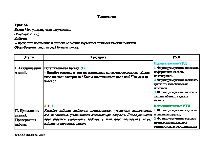 Обложка для материала Что узнали, чему научились.