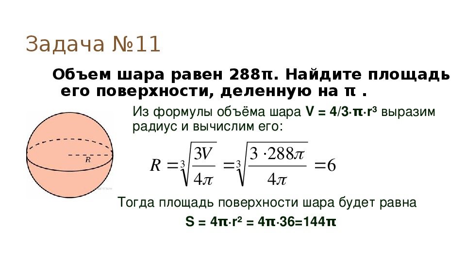Радиусы шаров равны 21 и 72