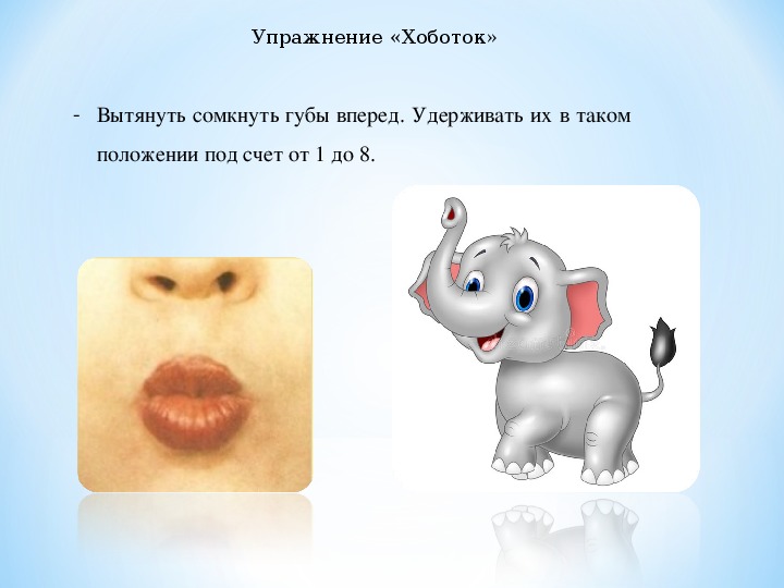 Артикуляционная гимнастика бублик в картинках