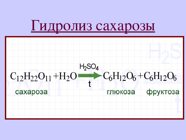 Сахароза презентация химия