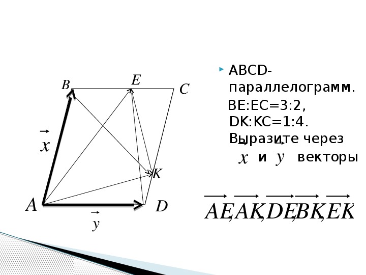 Решение задач по теме векторы 9 класс презентация