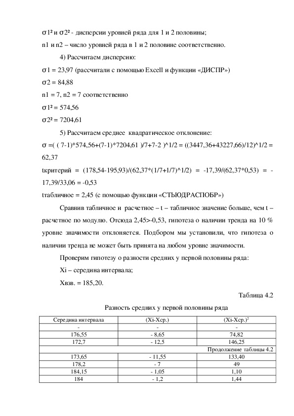 Контрольная работа: по Статистике 23