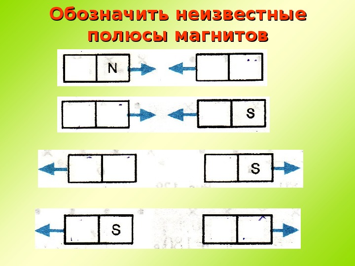 Обозначение магнита на схеме