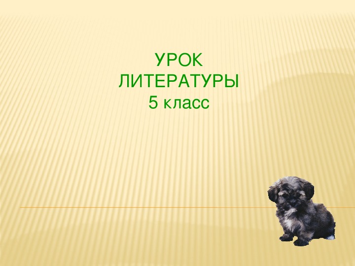 Урок литературы в 5 классе ФГОС на тему "Славный он был мужик…" (по рассказу И.С. Тургенева "Муму")