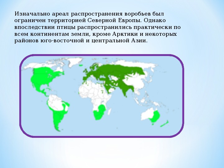 Ареал распространения. Ареал распространения воробьёв. Ареал обитания одуванчика. Ареал распространения ромашки.