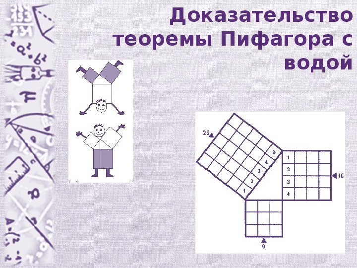 Теорема пифагора проект