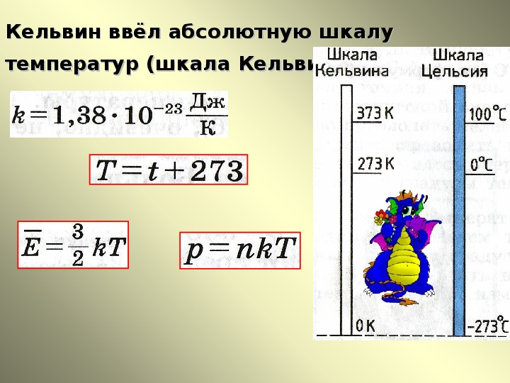 Абсолютная шкала температур абсолютный нуль температур