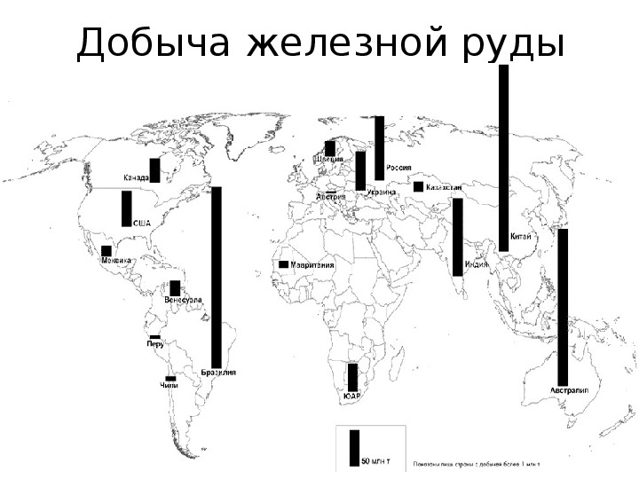 Добыча железной руды в европейской части россии. Крупнейшие месторождения железной руды в мире на карте. Карта добычи железной руды в мире. Карта добычи железных руд в мире. Карта месторождений железной руды в мире.