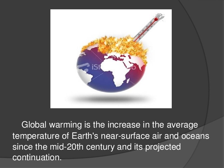 Global warming презентация