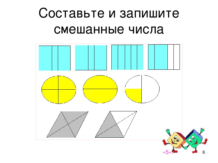 Презентация по математике 5 класс смешанные числа мерзляк