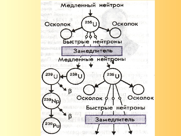 Цепные ядерные реакции ядерный реактор 11 класс презентация