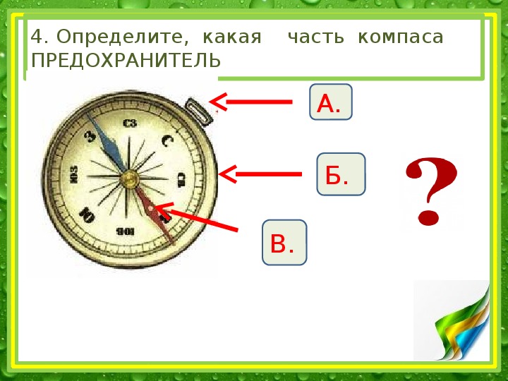 Напиши обозначения противоположных сторон горизонта самостоятельно или с помощью схемы