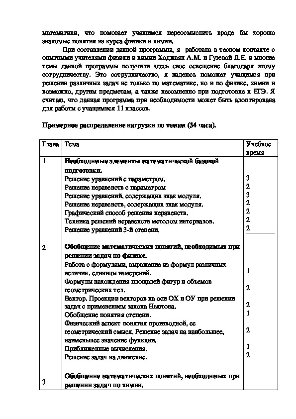 Курсовая работа по теме Подготовка к Единому государственному экзамену по математике через элективные курсы