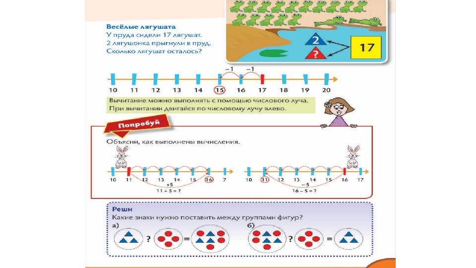Математика 1 класс презентация сложение и вычитание