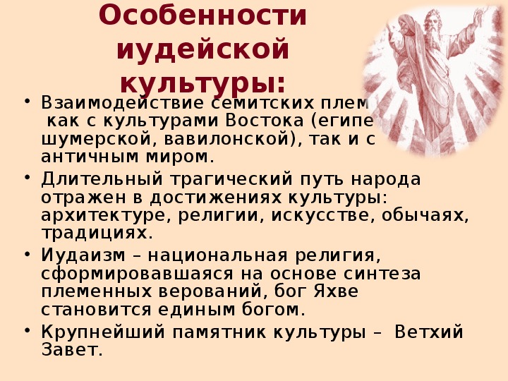 Сообщение культура однкнр