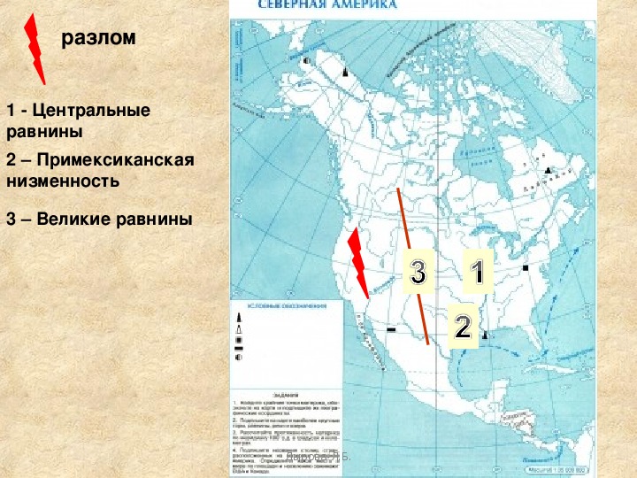 Береговая линия северной америки на карте контурной
