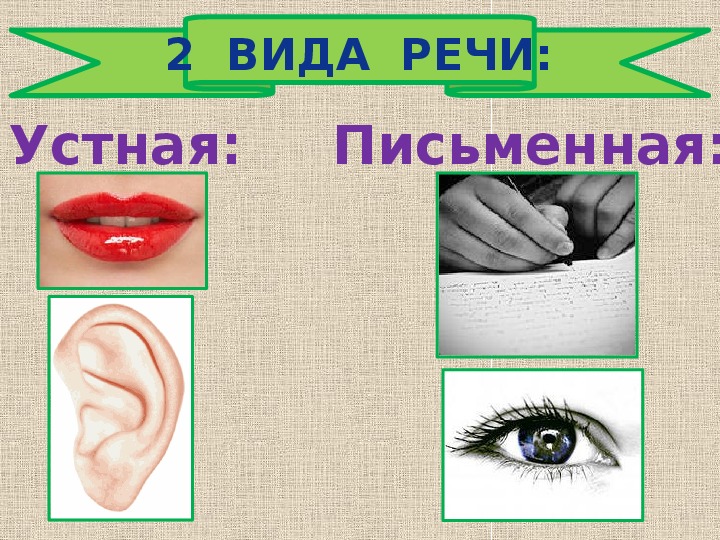 Речь письменная и устная картинки для детей