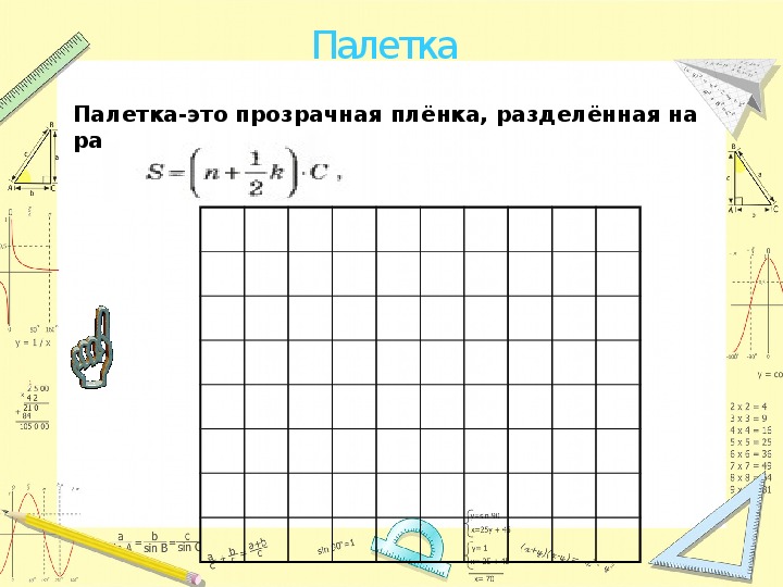 Карта замера площади