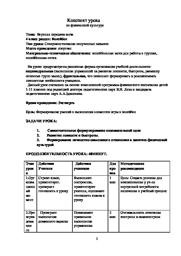 Обложка для материала Верхняя передача мяча