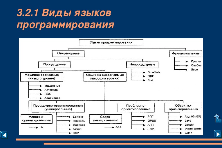 Проект на тему языки программирования 10 класс