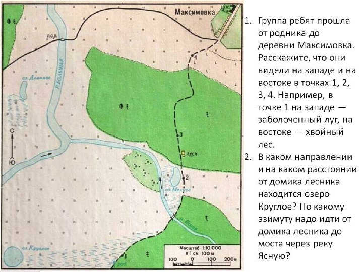 Топографический план определение