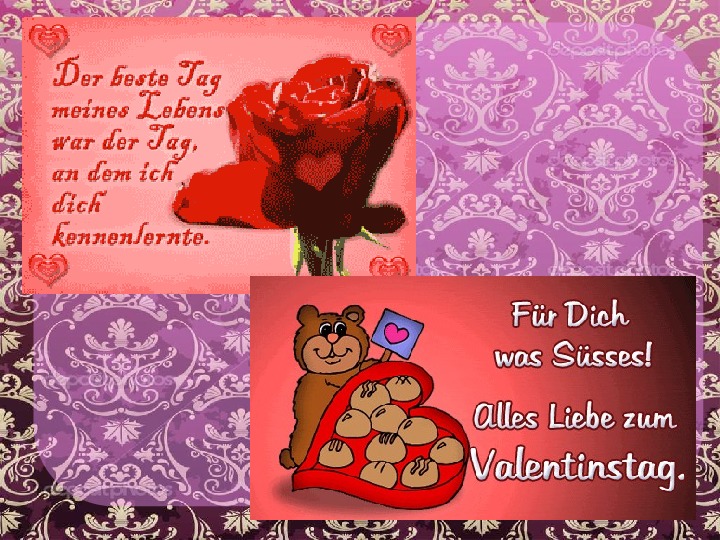 Valentinstag/День Святого Валентина. Немецкий язык 10 класс.