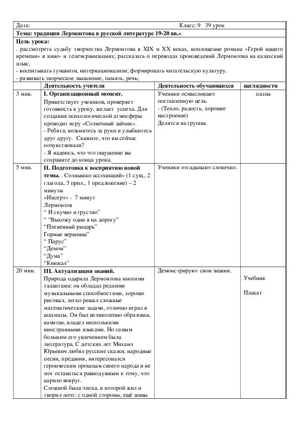 Обложка для материала Русская литература 9 класс  Традиции Лермонтова в русской литературе 19-20 вв.»