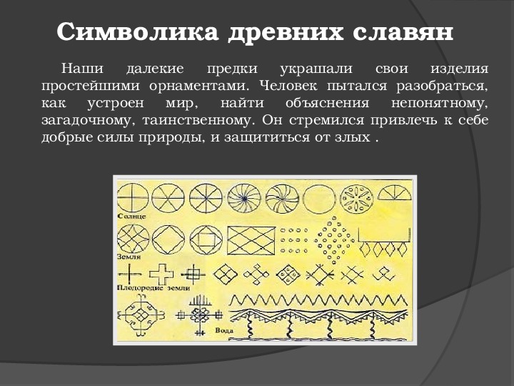 Предки украшали свои изделия простейшими орнаментами. Символика древних славян 5 класс. Основные древние образы. Древние образы в народном искусстве 5 класс с обозначением символов.