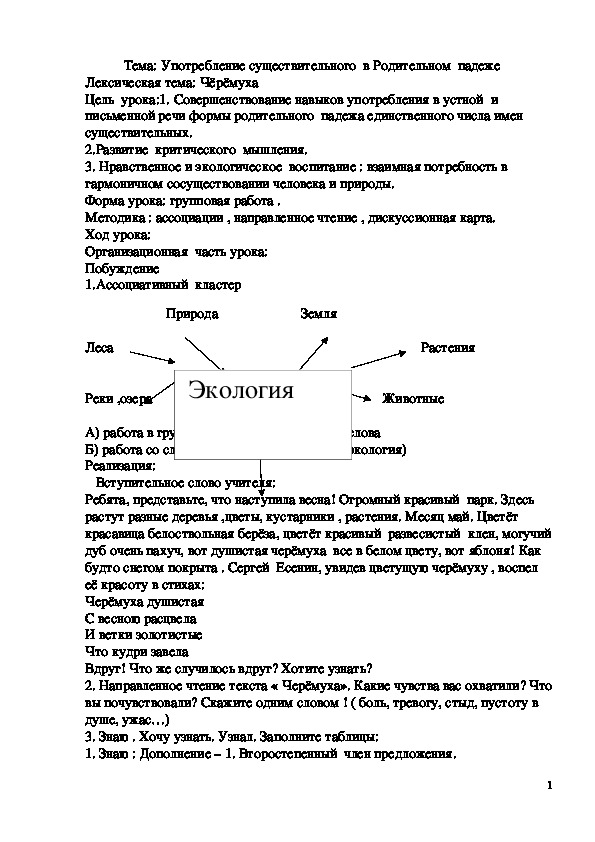 Обложка для материала Употребление существительного в родительном падеже