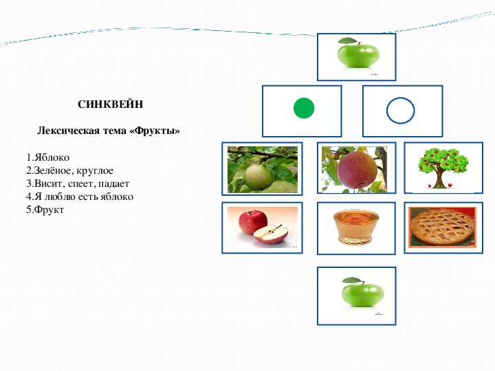 Схема синквейна для дошкольников картинки