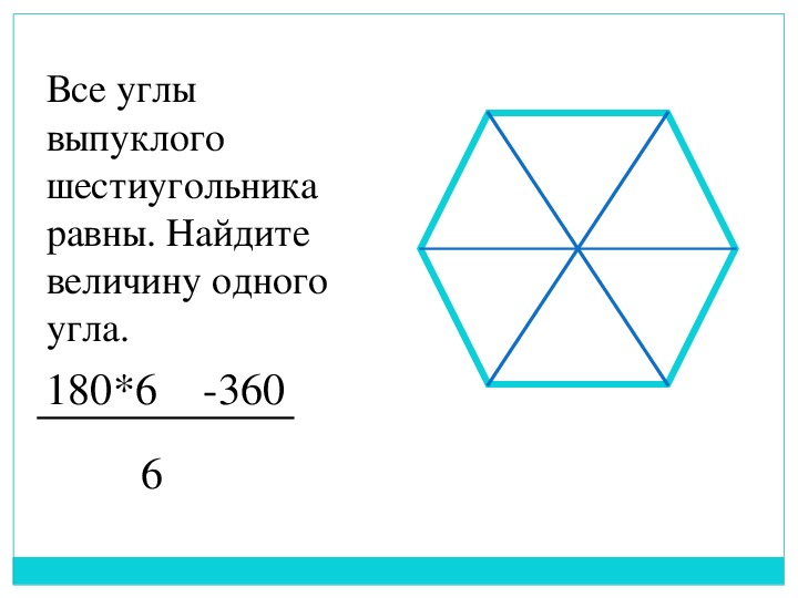 Сумма углов выпуклого