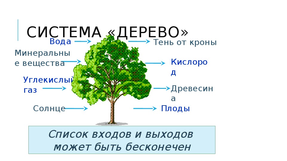Элемент системы дерево