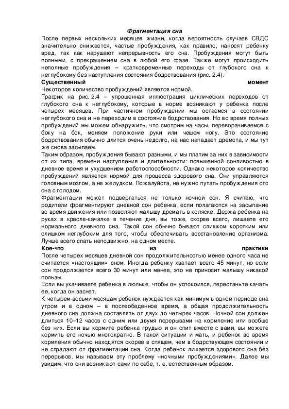 Обложка для материала Фрагментация сна