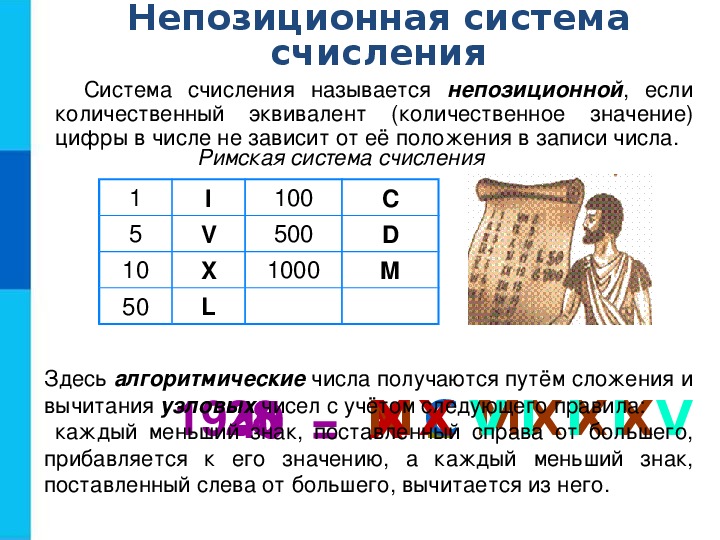 Непозиционная система