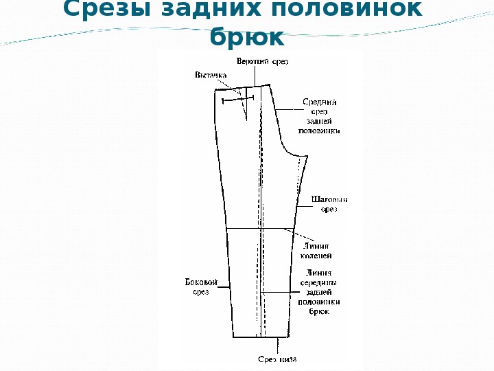 Презентация брюки по технологии