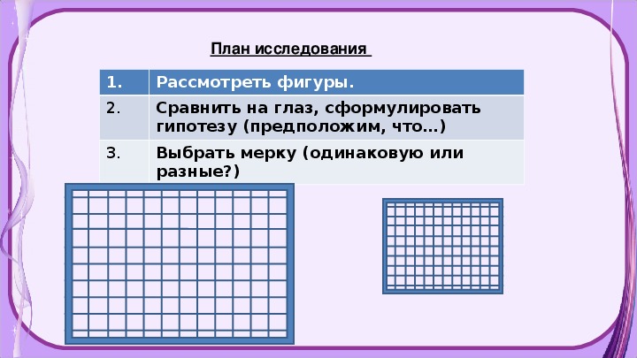 Площадь фигур презентация